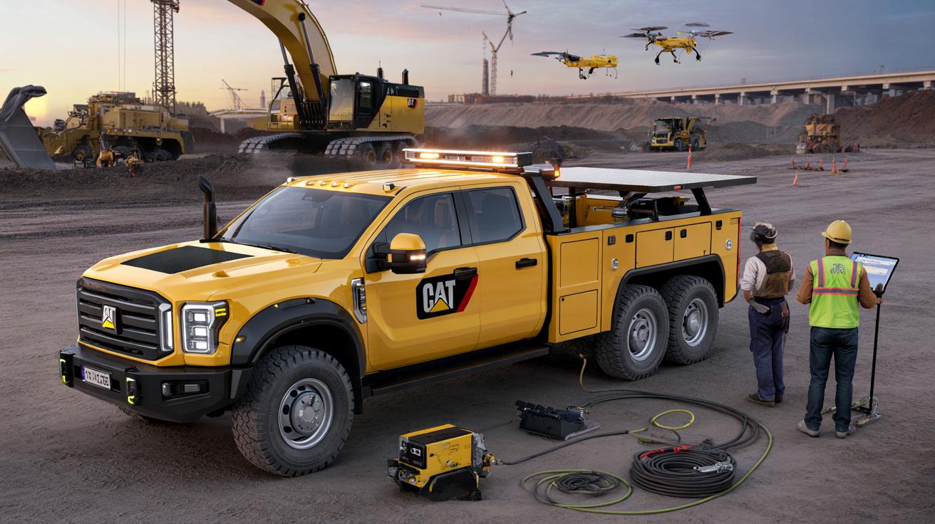 Caterpillar wchodzi do motoryzacji. Cat Truck to pickup jak mała ciężarówka
