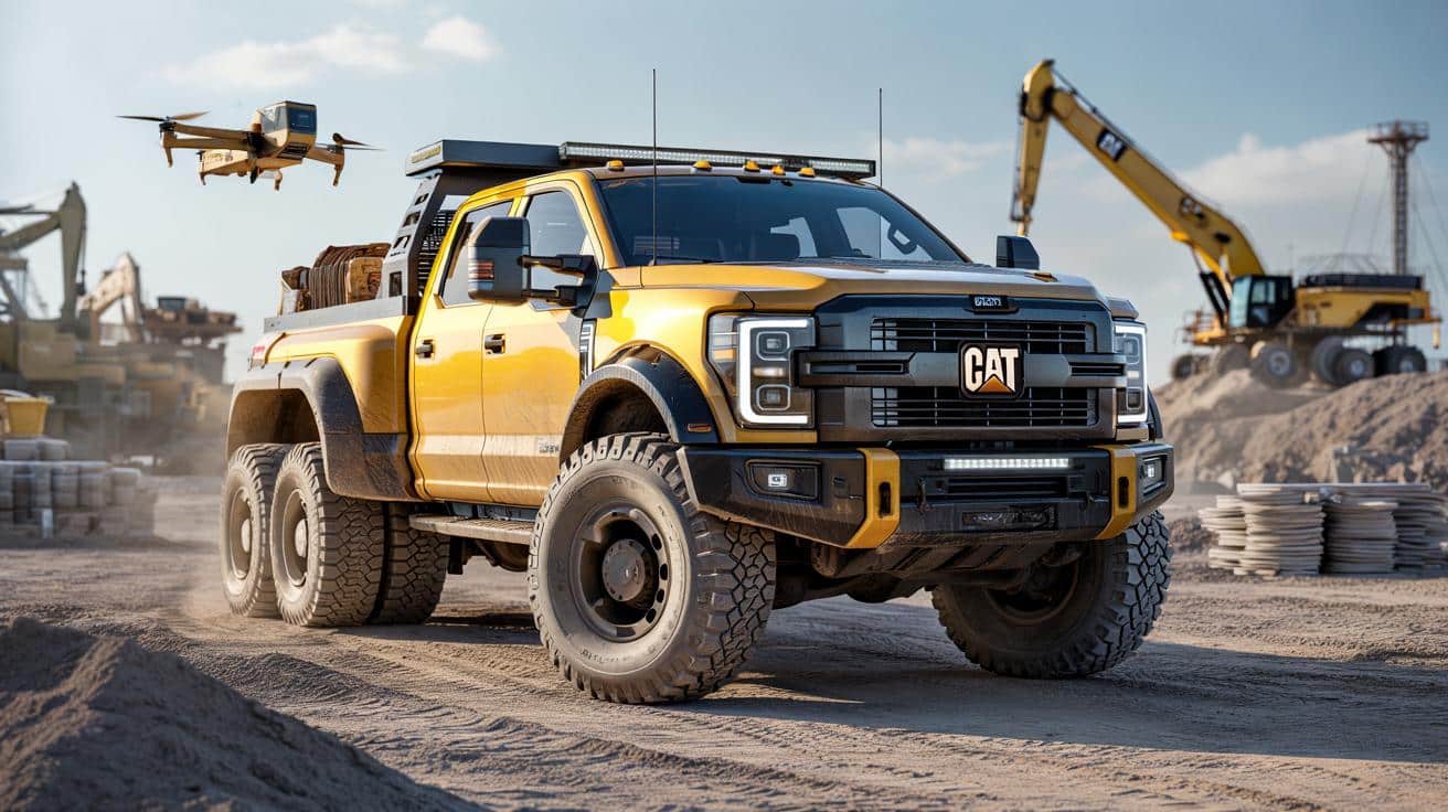 Caterpillar wchodzi do motoryzacji. Nowy pick-up Cat Truck z silnikiem V8
