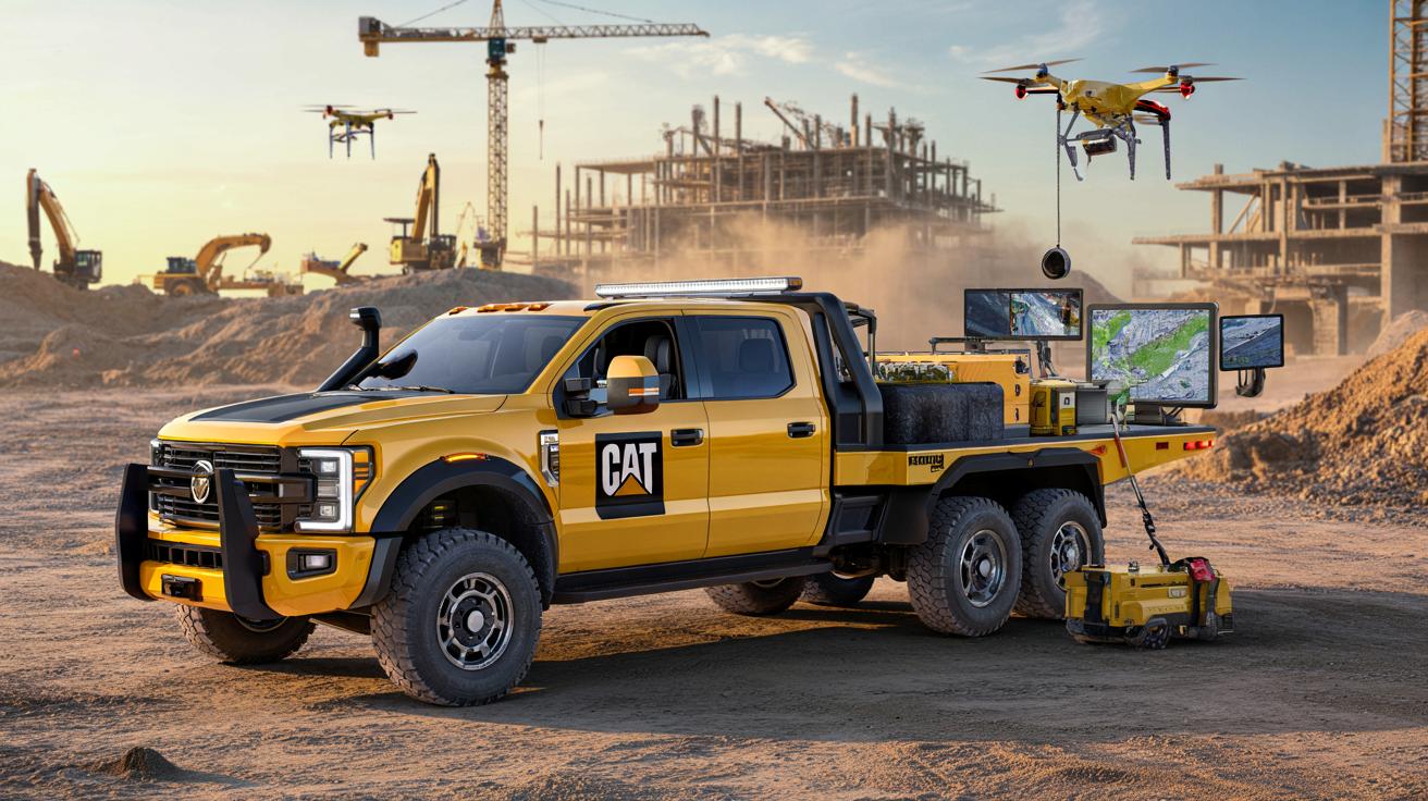 Caterpillar zaskakuje branżę: nowy pick-up Cat Truck zamiast koparki