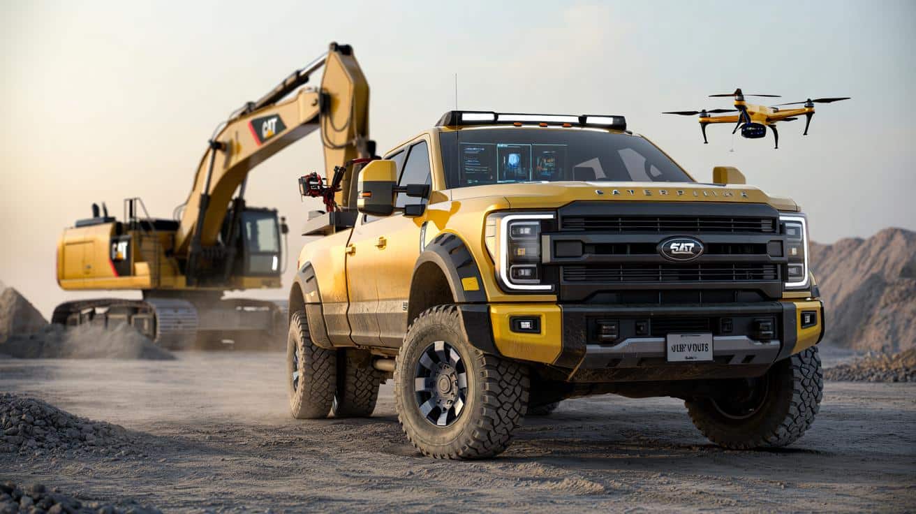 Caterpillar zaskakuje: nowy potężny pick-up zamiast koparki