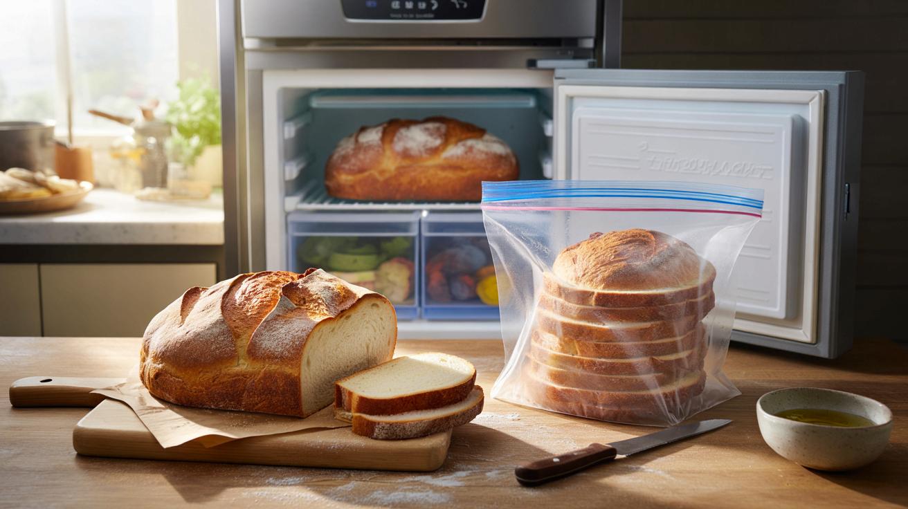 Chcesz mieć świeży chleb z zamrażarki? Kluczowy jest moment mrożenia