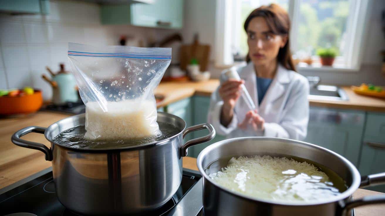 Chemiczka bije na alarm: tego ryżu w woreczkach lepiej nie gotować