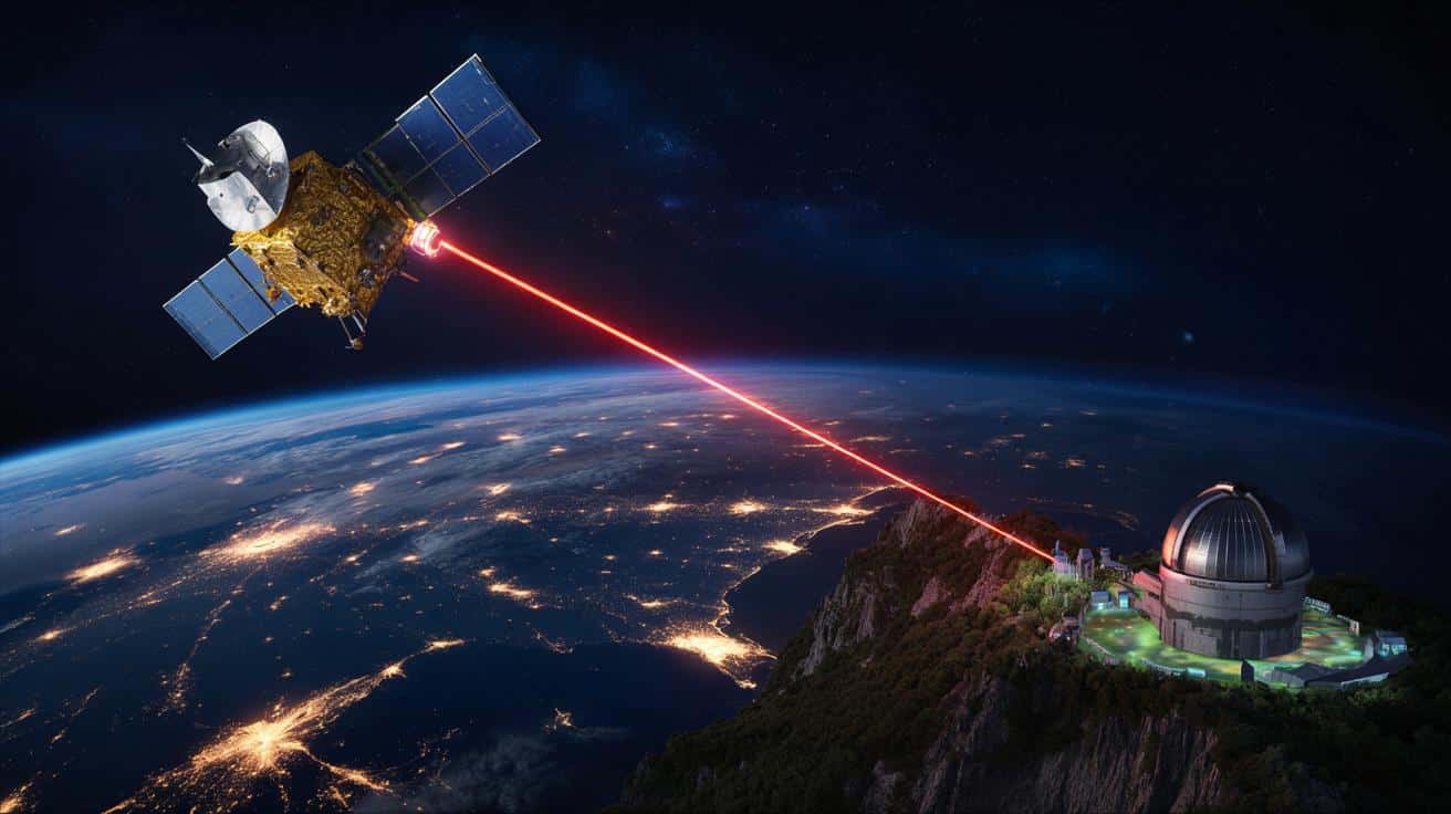Chiński satelita bije Starlink? Gigabitowy laser z 36 tys. km nad Ziemią