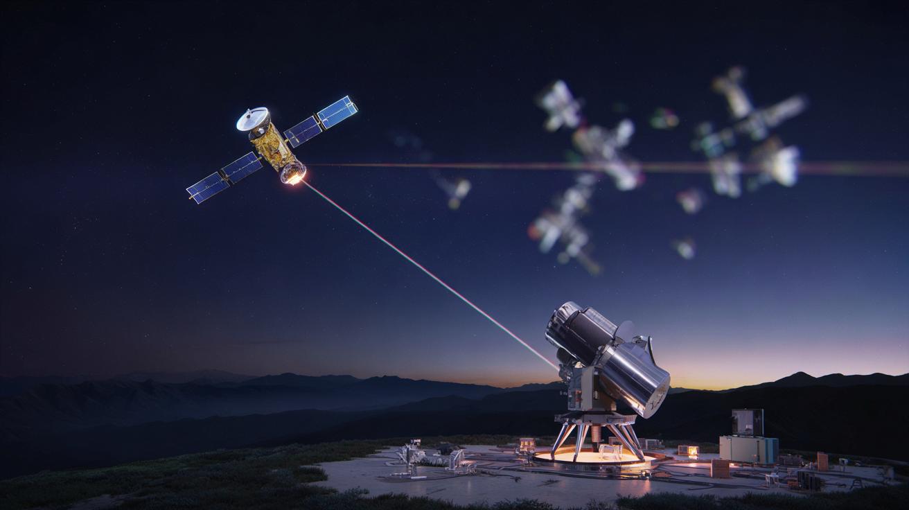 Chiński satelita laserowy bije Starlink: gigabit z 36 tys. km przy mocy żarówki nocnej