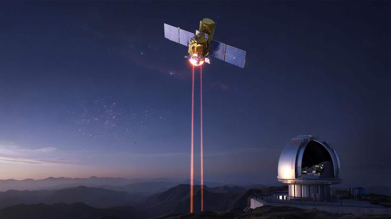 Chiński satelita laserowy bije Starlinka: gigabit z 36 tys. km