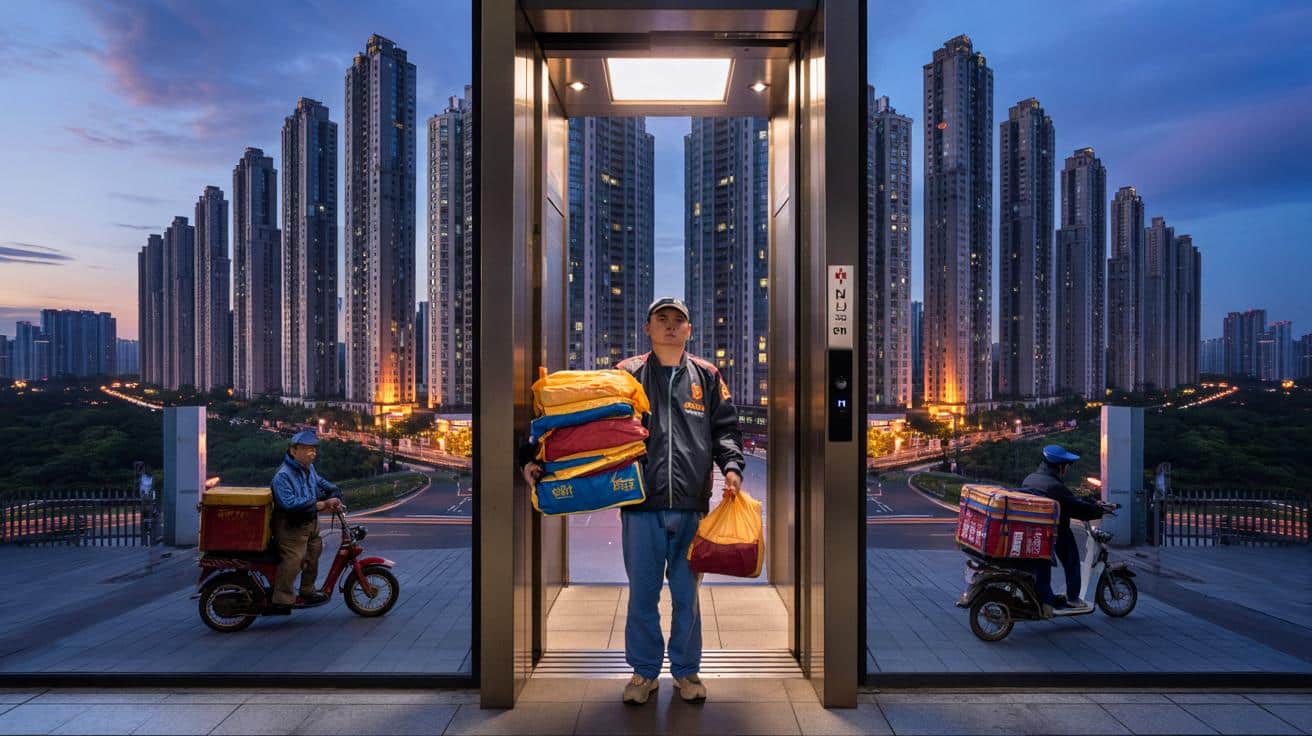 Chińskie wieżowce są tak wysokie, że powstała nowa absurdalna praca