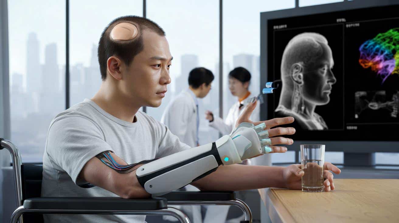 Chiny jako pierwsze dopuściły do sprzedaży implant mózgu dla sparaliżowanych