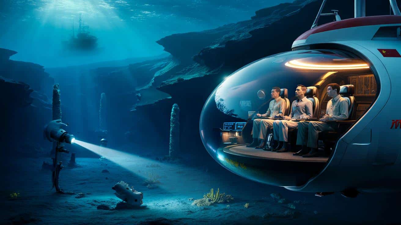 Chiny kuszą najbogatszych globu turystyką 1000 metrów pod wodą