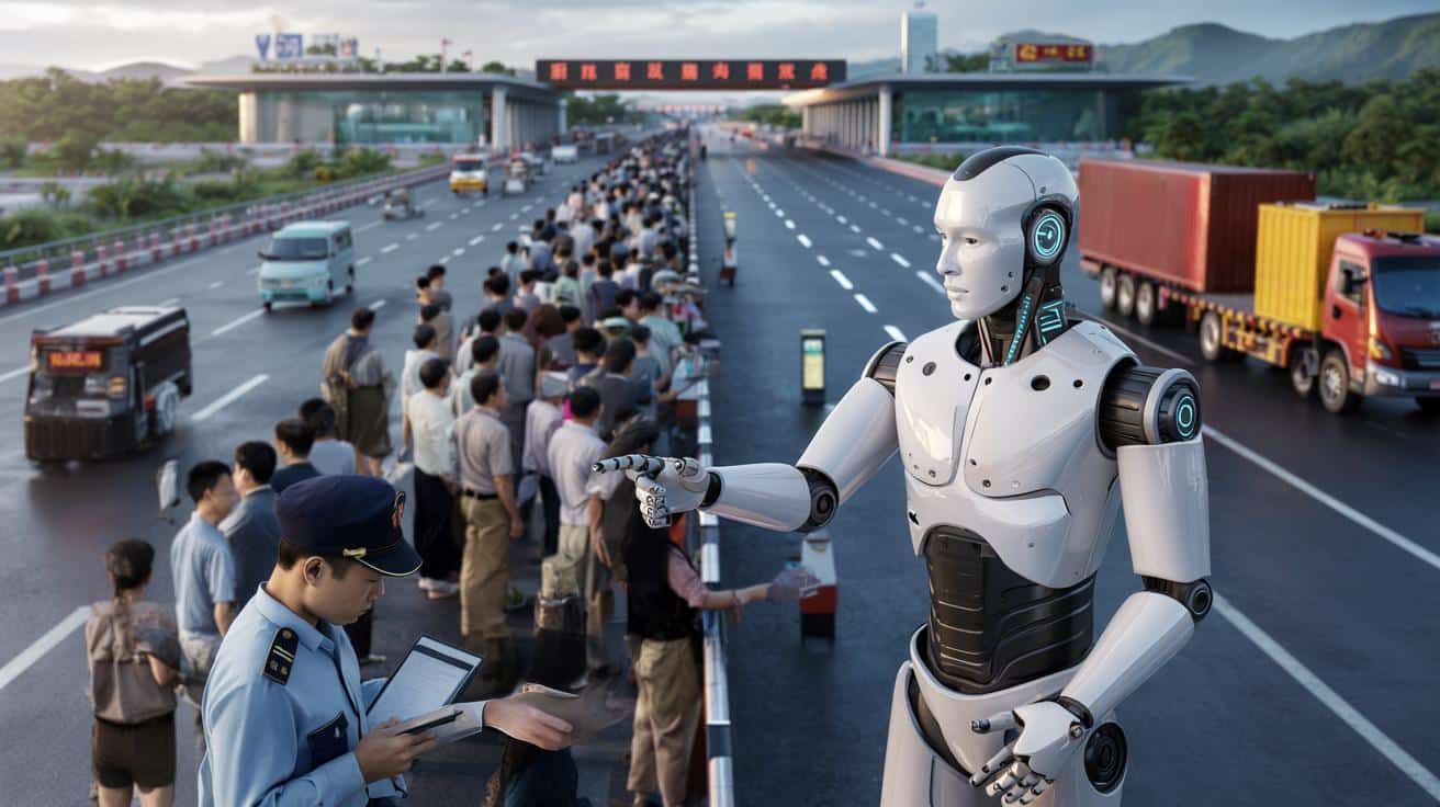 Chiny wysyłają humanoidalne roboty na granicę z Wietnamem. Po co?