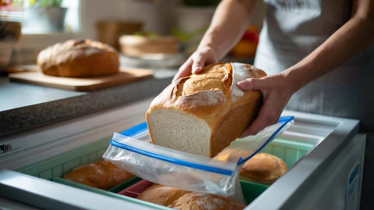 Chleb w zamrażarce: kiedy go mrozić, żeby po rozmrożeniu był jak świeży