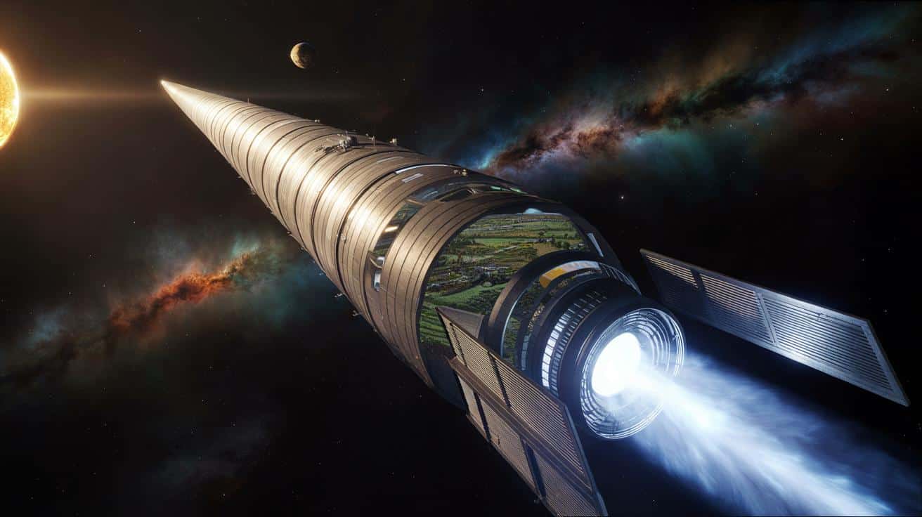 Chrysalis: gigantyczny statek dla 1000 osób, który ma opuścić Układ Słoneczny na zawsze