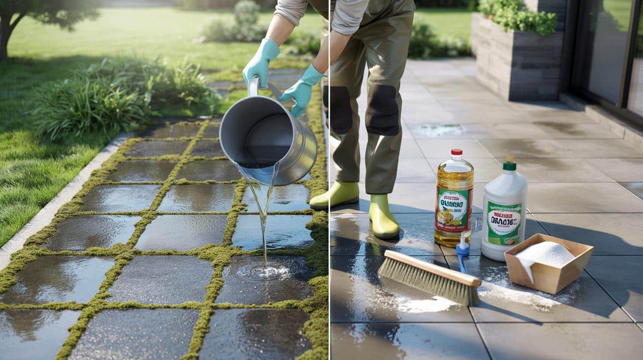 Chwasty znikają z tarasu na dobre: prosty trik z kuchni