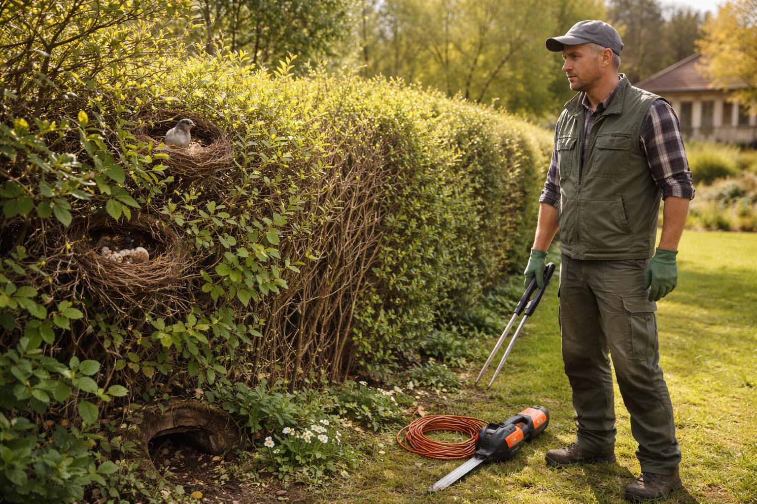 Ciąć żywopłot po 15 marca czy nie? Ogrodnik radzi, kiedy to ma sens