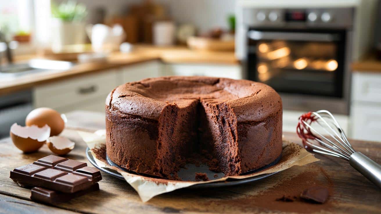 Ciasto czekoladowe z 2 składników. Pianka z piekarnika w 35 minut