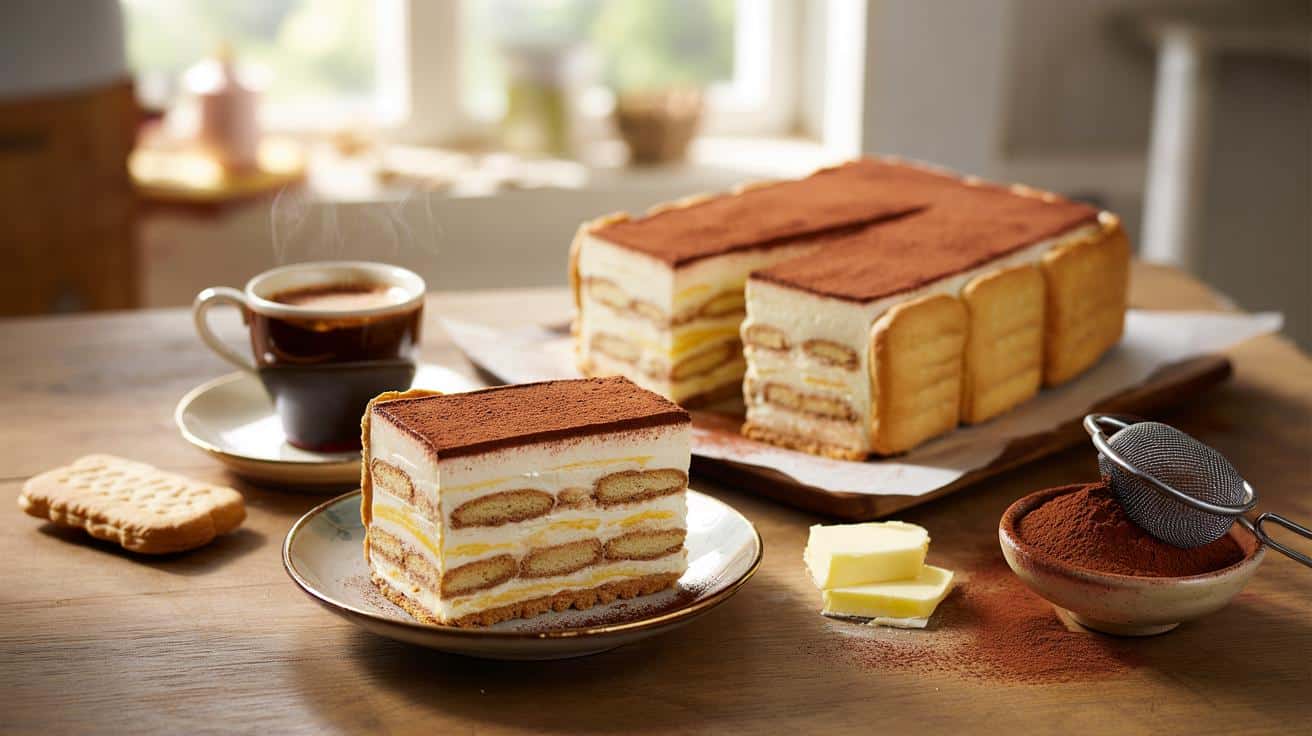 Ciasto z herbatników i kawy bez pieczenia to prosty deser, który smakuje jak dawniej