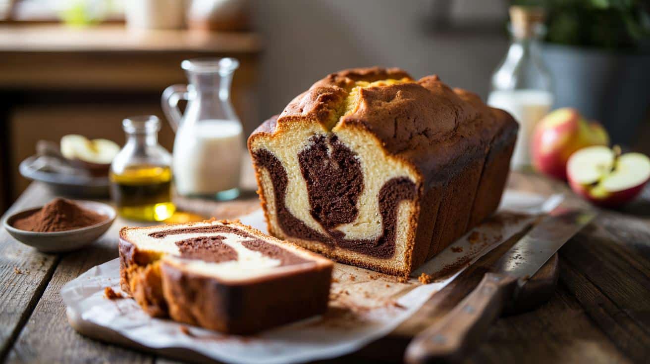 Ciasto marmurkowe bez jajek i masła, które znika w godzinę