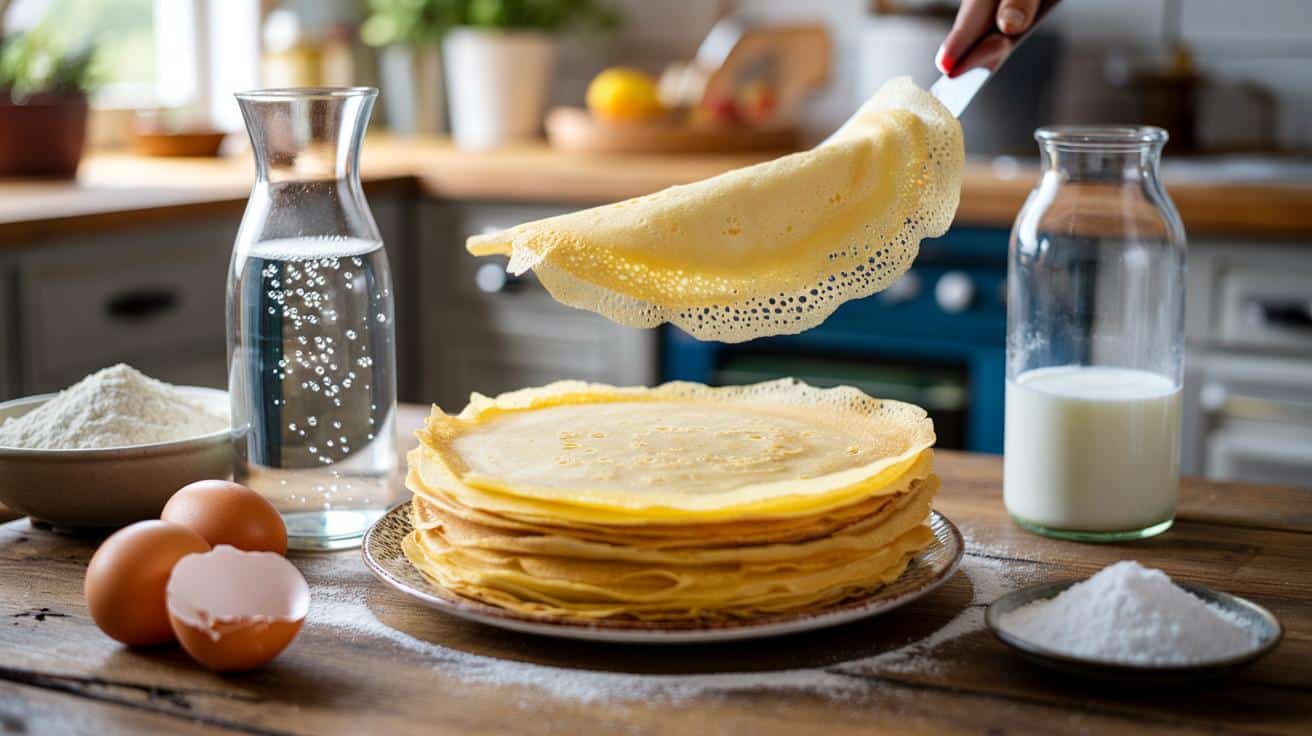 Ciasto na naleśniki 50/50: prosty trik na ultra lekkie placki