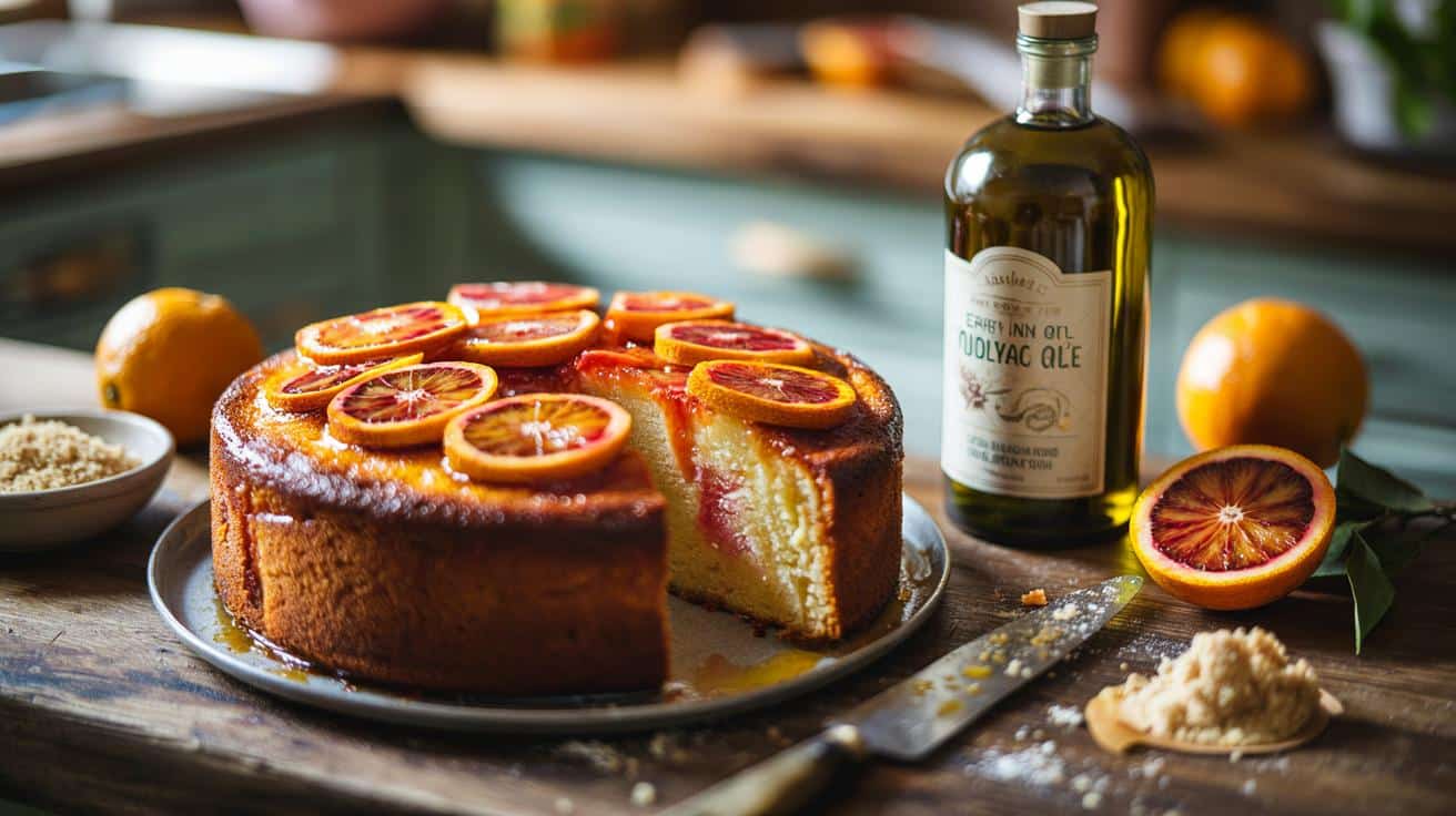 Ciasto z krwistą pomarańczą bez grama masła. Sekret tkwi w tej jednej oliwie