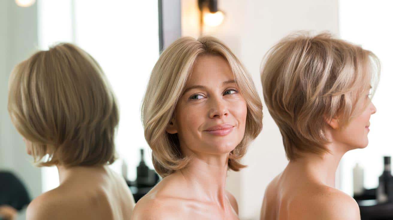 Cienkie włosy po 40 te 3 cięcia dają największy efekt objętości