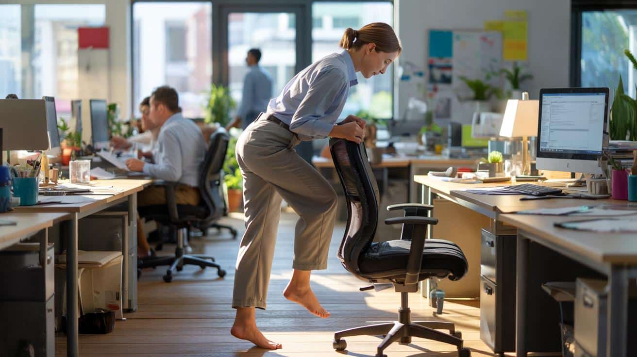 Ciężkie nogi po pracy? Ten prosty nawyk co 30 minut robi ogromną różnicę