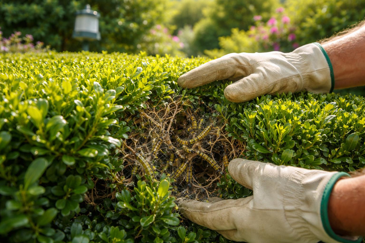 Ćma bukszpanowa znów atakuje, ale ten prosty letni trik może uratować żywopłoty