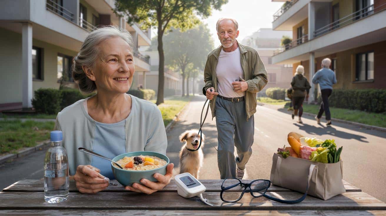 Co codziennie robią osoby po 65. roku życia, które mają doskonałe ciśnienie krwi