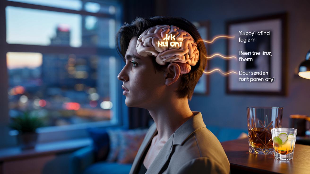 Co dzieje się w mózgu, gdy tylko pomyślisz o alkoholu przed imprezą