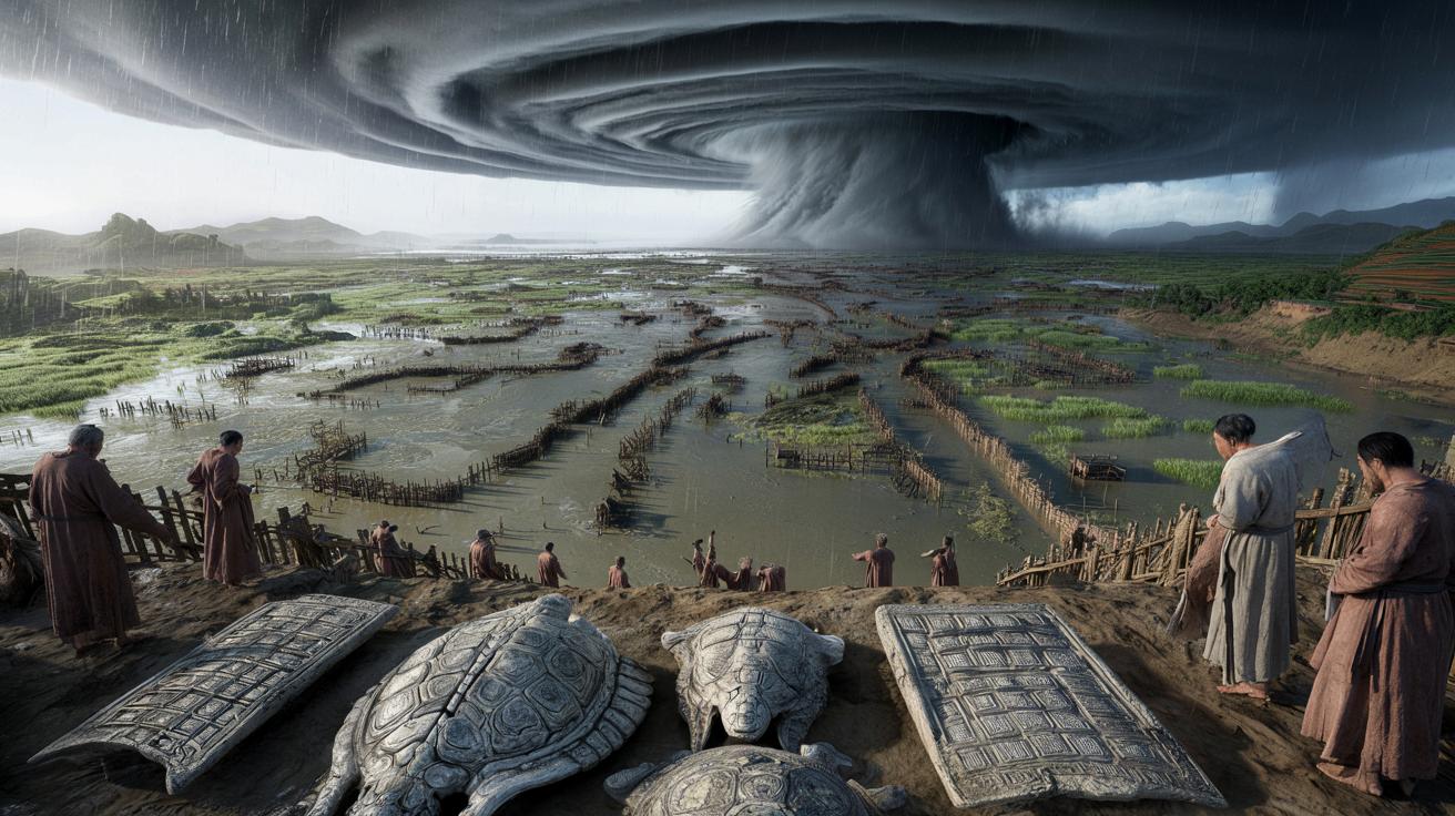 Co naprawdę pogrzebało starożytne imperium? Naukowcy wskazują na tajemnicze supertajfuny