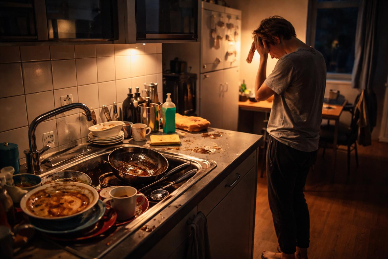 Co oznaczają brudne naczynia w zlewie? Psychologia ma ciekawą odpowiedź