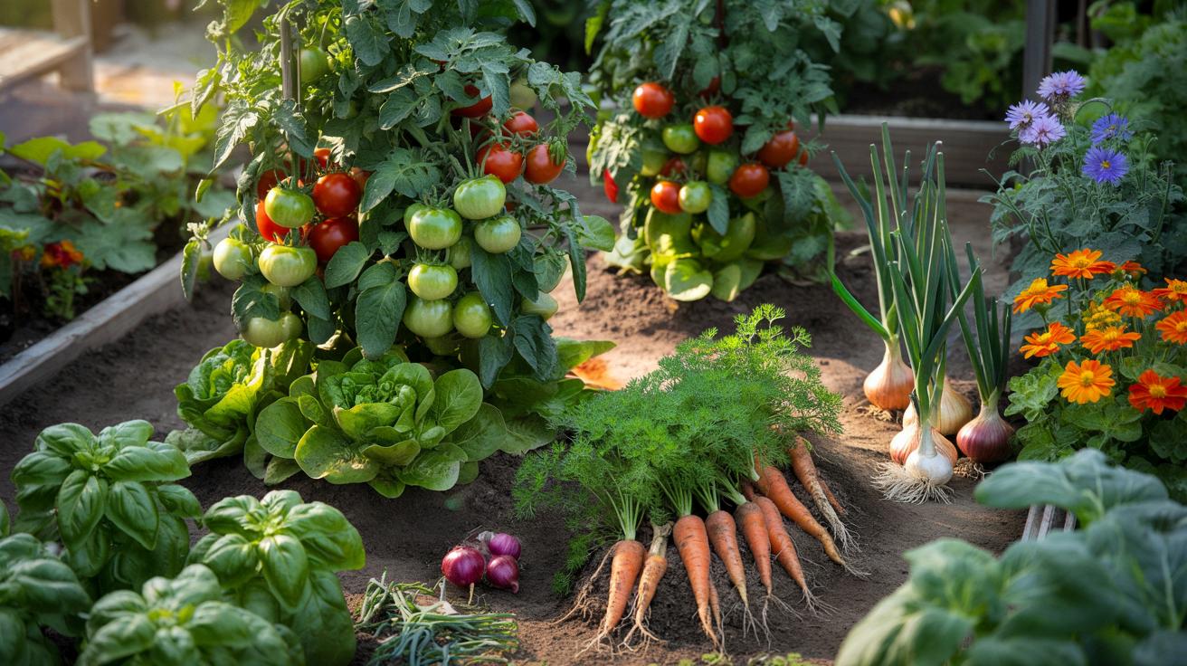 Co posadzić obok pomidorów, żeby rosły szybciej i zdrowiej?