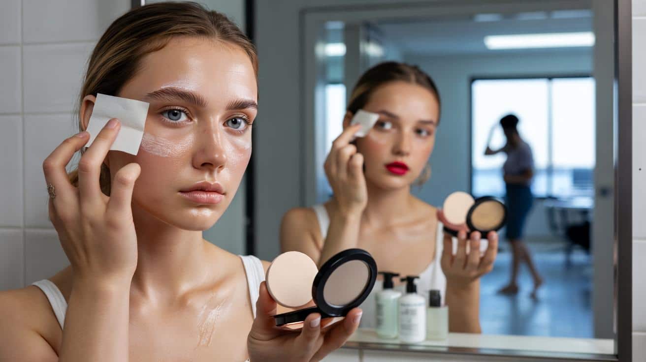 Co robić gdy makijaż zjeżdża w ciągu dnia nawet po użyciu bazy pod podkład