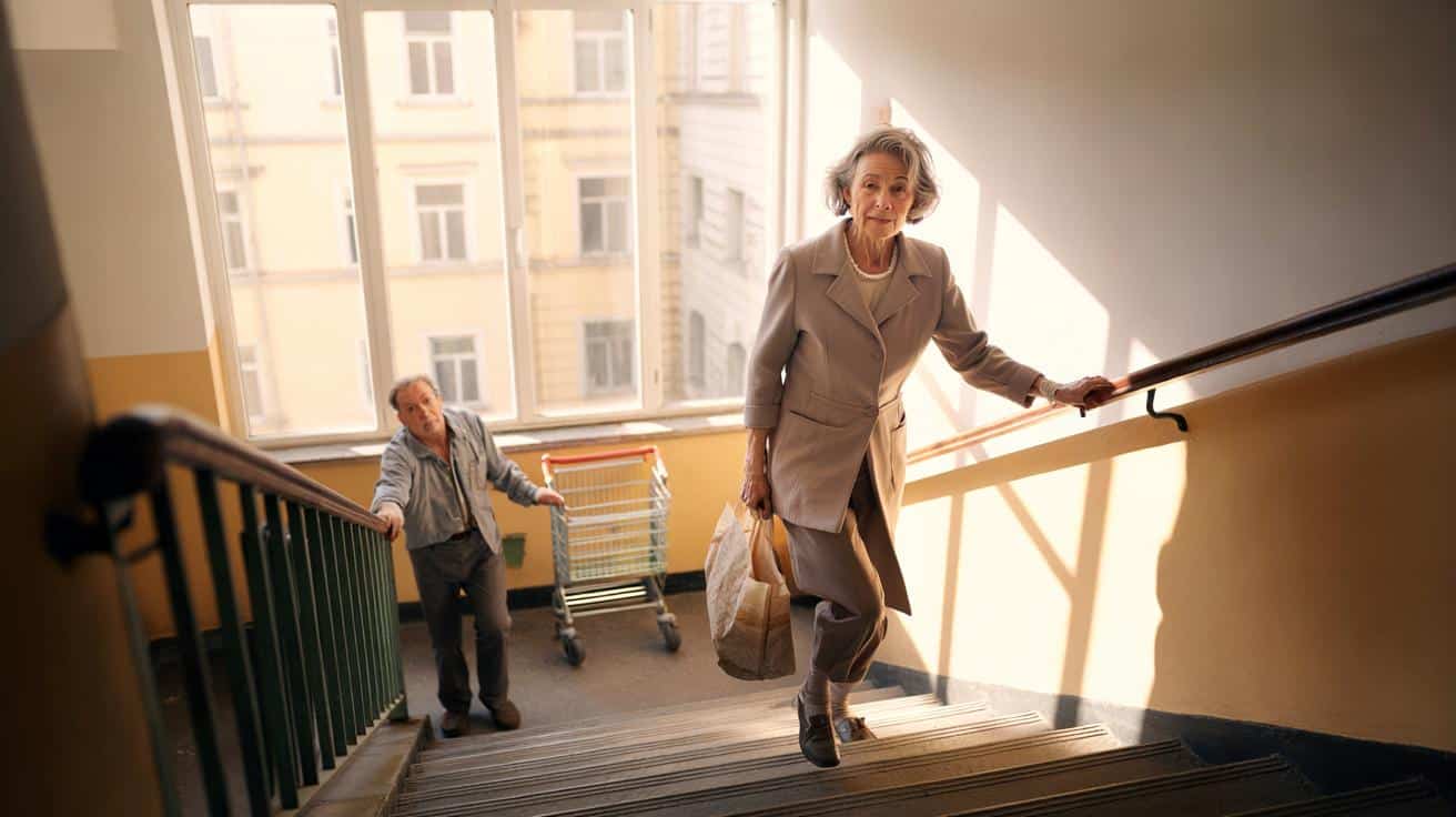 Co robić po 55. roku życia, żeby po 70. roku życia nadal wchodzić po schodach bez trudu