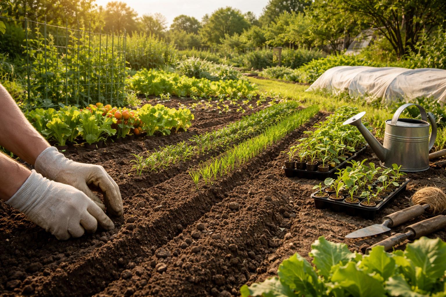 Co siać do końca kwietnia, żeby latem mieć pełne zbiory