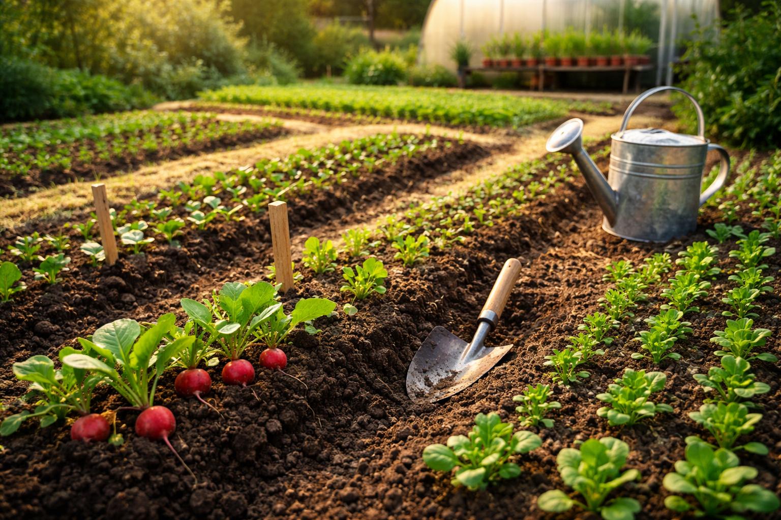 Co siać w kwietniu w warzywniku? Lista warzyw na szybkie zbiory