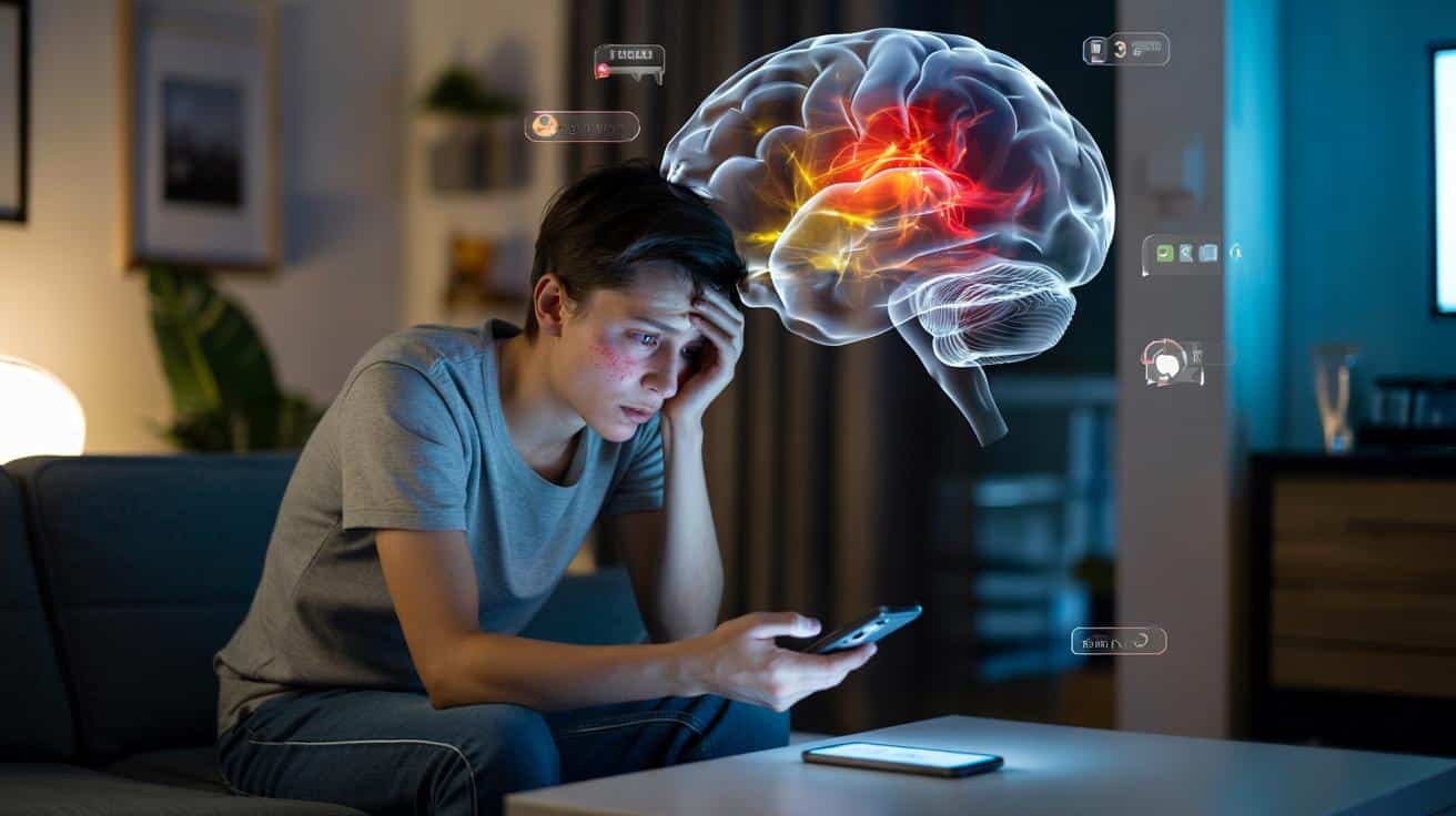 Co się dzieje w twoim mózgu, gdy ktoś nagle przestaje odpowiadać na twoje wiadomości