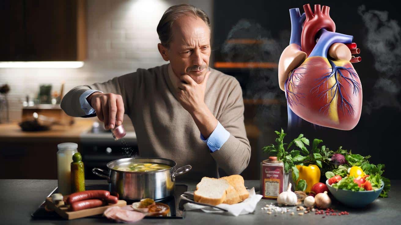 Co się dzieje z Twoim sercem po 60. roku życia, jeśli nadal jesz za dużo soli