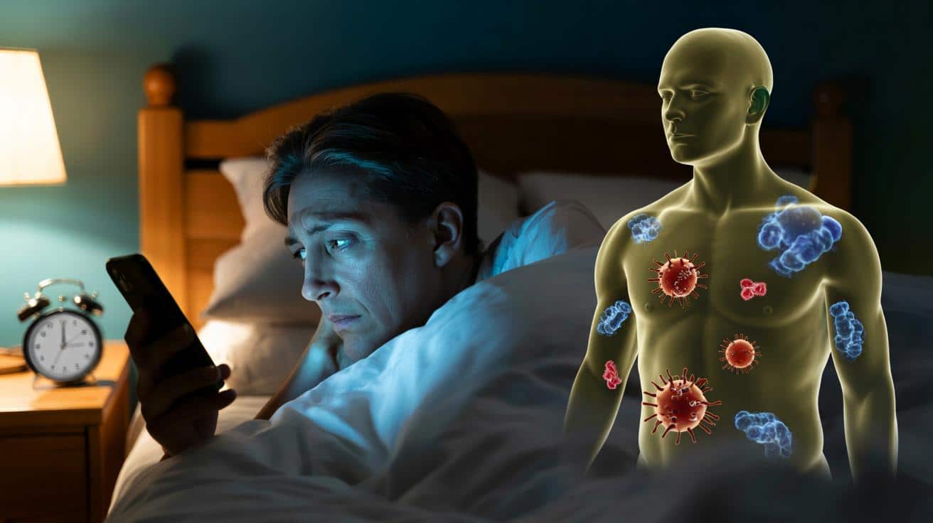 Co się dzieje z twoim układem odpornościowym gdy śpisz mniej niż 6 godzin