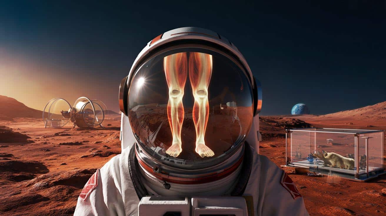 Co stanie się z mięśniami ludzi na Marsie? Naukowcy mają niepokojący trop