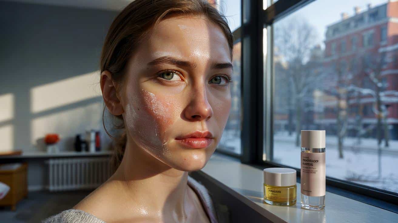 Co zrobić gdy skóra jest sucha w środku zimy ale tłusta w strefie T jednocześnie