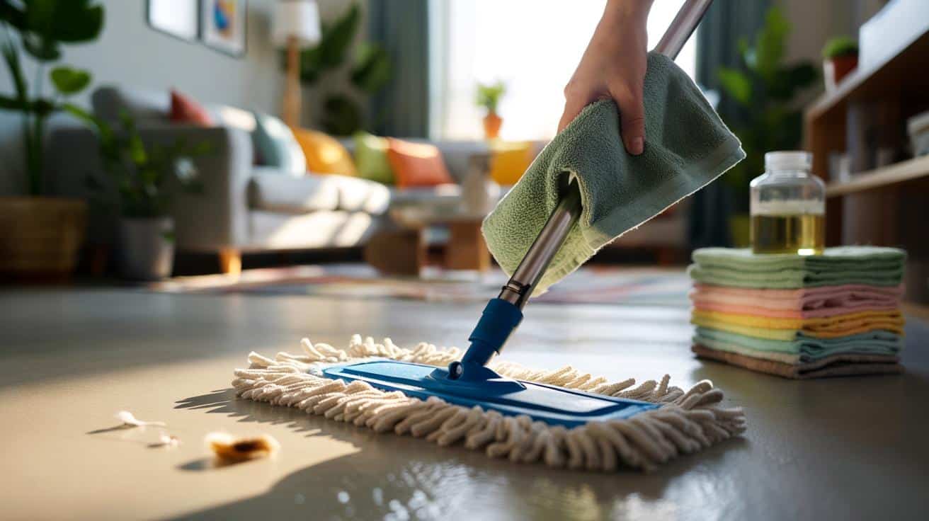 Co zrobić ze starymi ręcznikami? Genialny patent na mycie podłóg