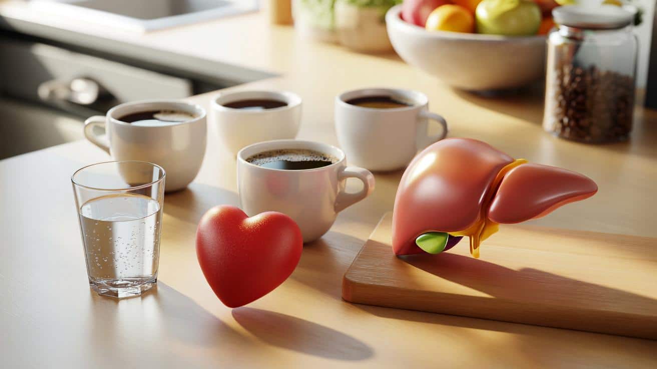 Codzienna kawa a wątroba i serce: ile filiżanek służy zdrowiu?