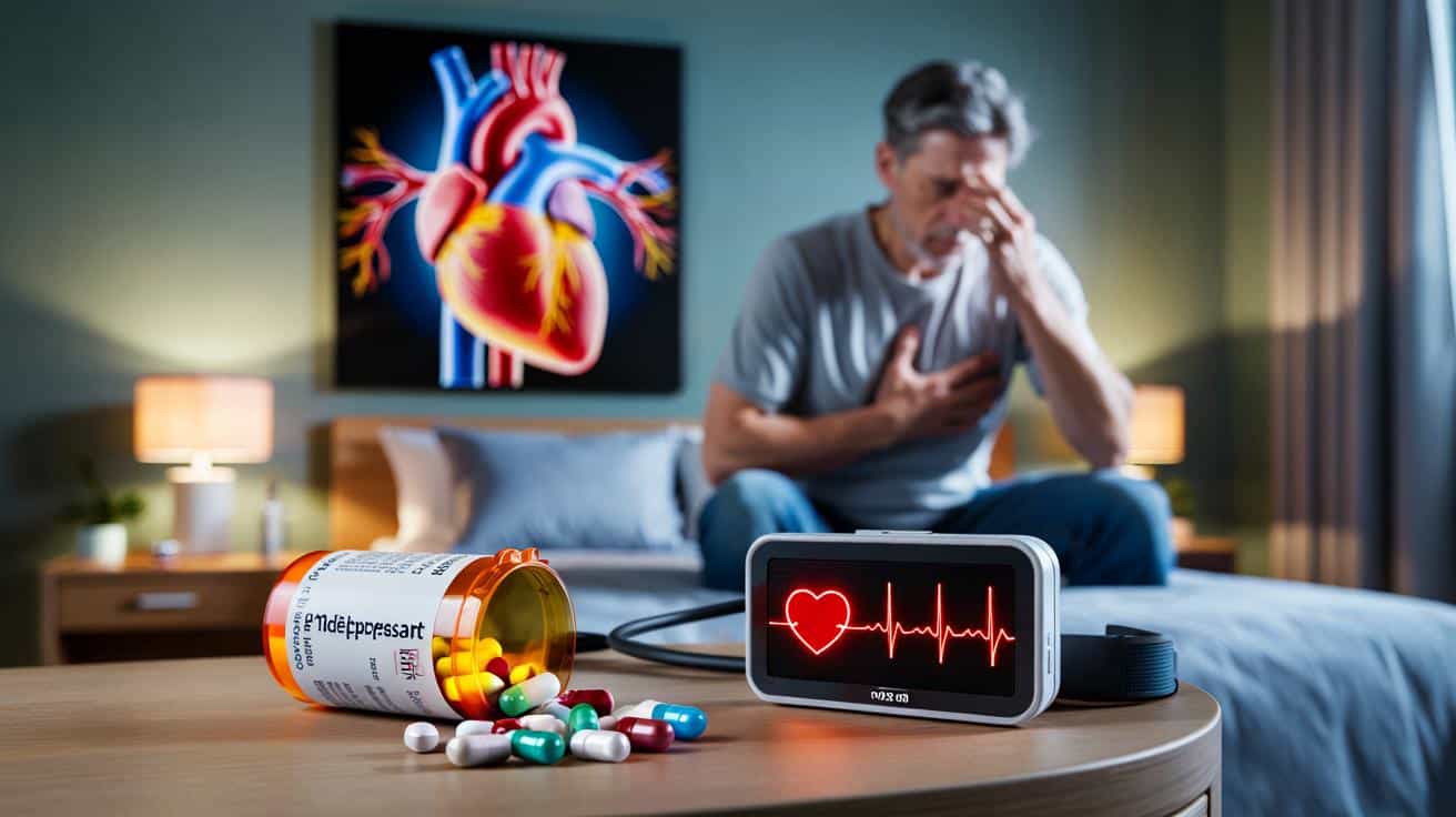 Codzienne leki na depresję a nagły zgon sercowy. Kto jest najbardziej zagrożony?