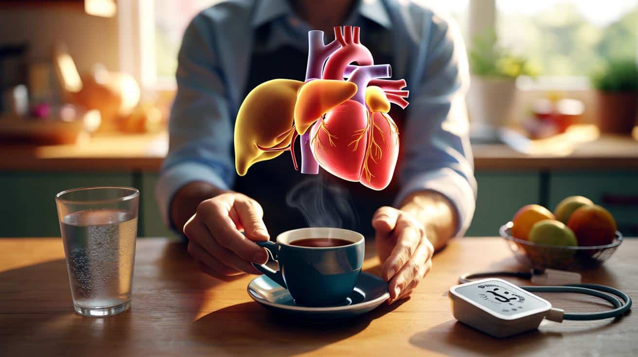 Codziennie pijesz kawę? Zobacz, co robi z wątrobą i sercem