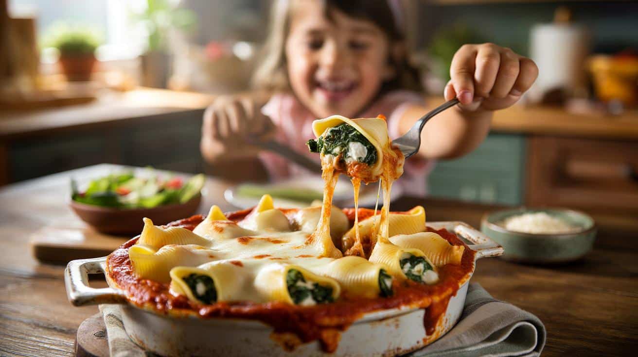 Córka porzuciła widelec i powiedziała: „to lepsze niż lasagne” – pieczone muszle z nadzieniem podbijają domowe obiady