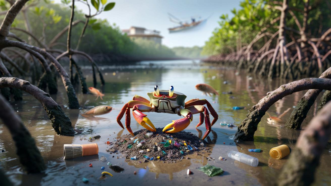 Craby „mielą” plastik na pył. Naukowcy ostrzegają: to może trafić na nasz talerz