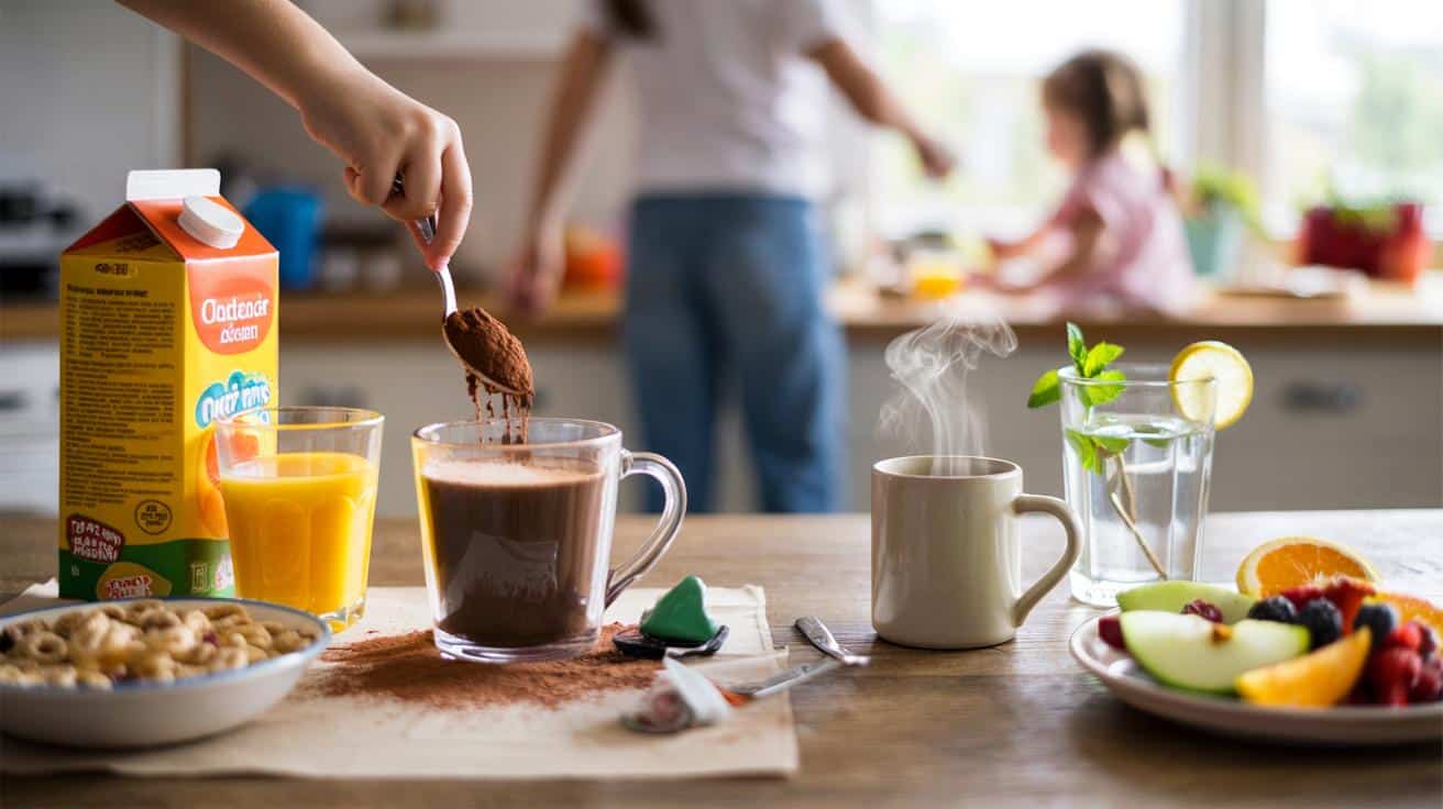 „Cukrowy strzał” na śniadanie? Dietetyczka ostrzega przed popularnymi napojami dla dzieci