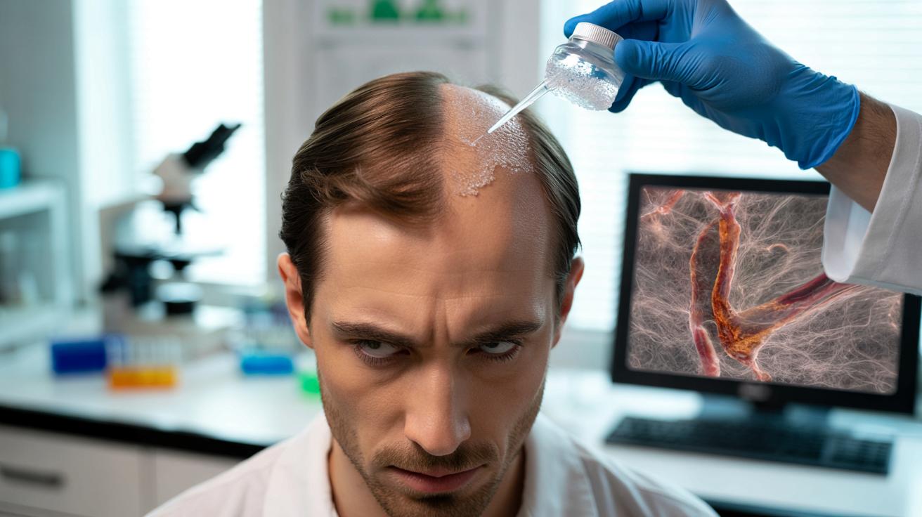 Cukrowy żel na łysienie? Naukowcy mówią o szybszym od Rogaine