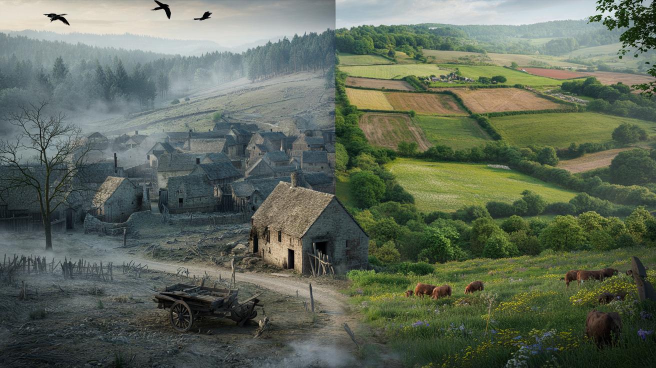 Czarna śmierć zmiotła ludzi z mapy. Rośliny też zapłaciły cenę