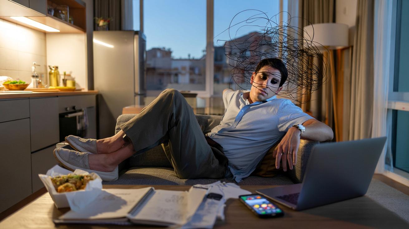 Czemu padamy wieczorem bez sił, choć dzień był spokojny