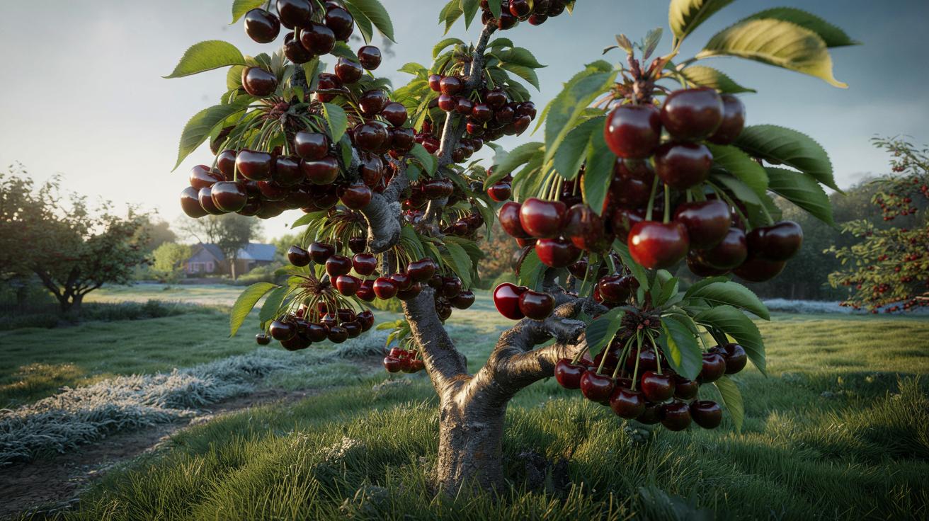 Czereśnia, która znosi siarczyste mrozy i daje plony jak z sadu